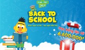 “Tới trường vui như ý – nhận ngàn quà mê ly” cùng SESAME STREET ENGLISH