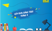 LỊCH KHAI GIẢNG KHÓA HỌC LUYỆN THI TOEIC ĐỢT 1 – THÁNG 9/2019