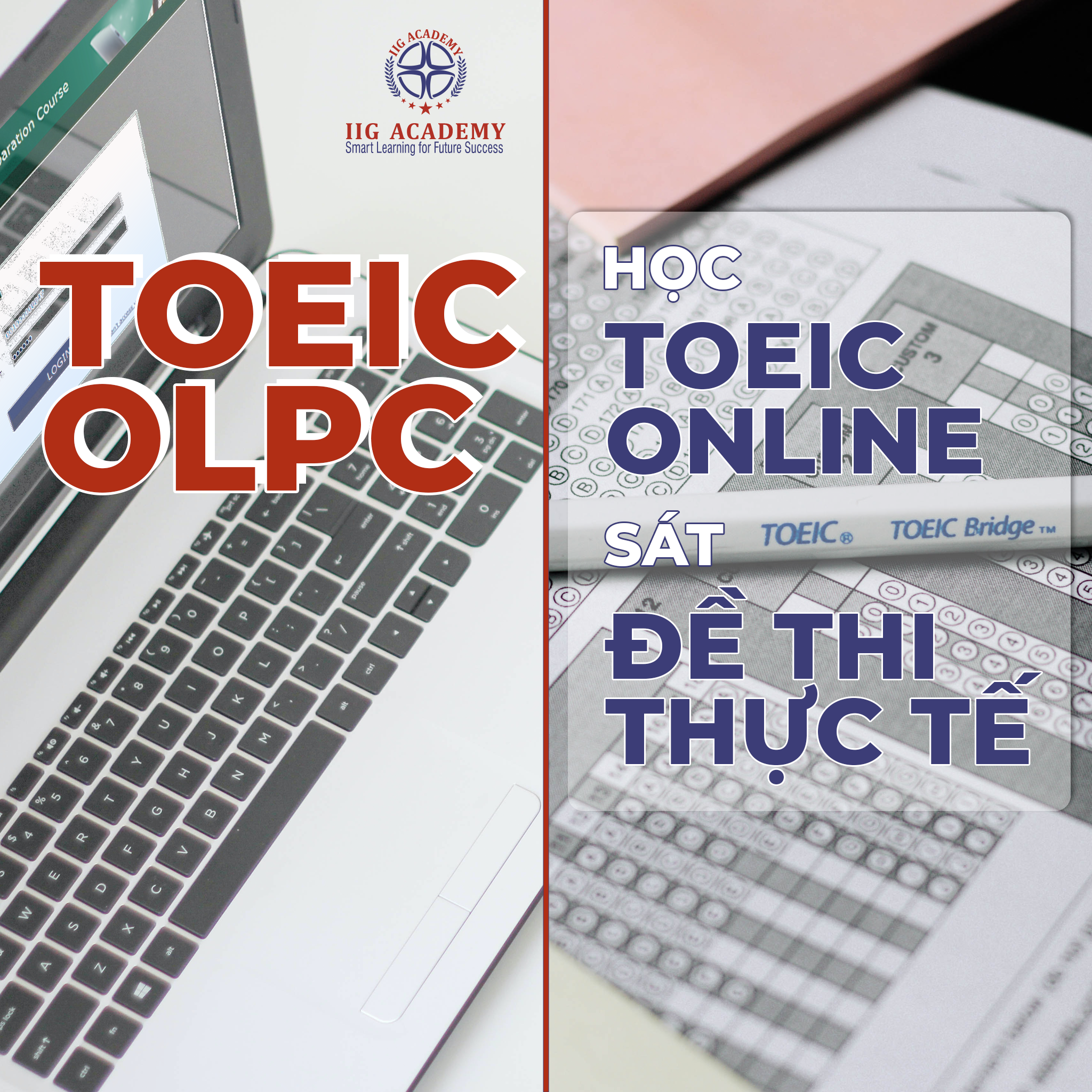 Học TOEIC online sát đề thi thực tế với TOEIC OLPC