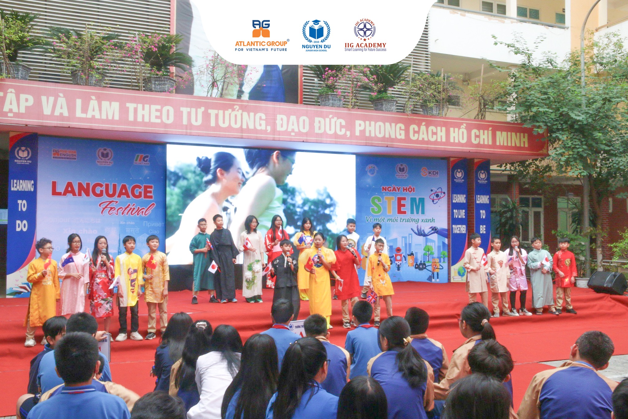 Học Sinh THCS Nguyễn Du Tự Tin Thể Hiện Tài Năng Trong Ngày Hội Ngôn Ngữ Language Festival 2024